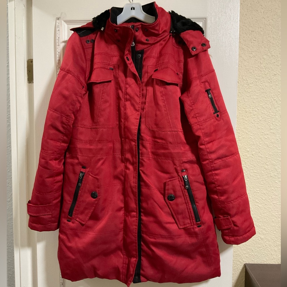 Point Zero Women's Bold Red Ski Jacket